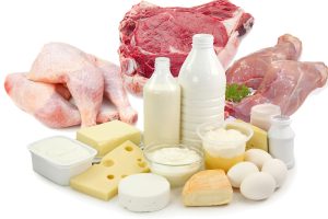 Le régime méditerranéen et la consommation de viande, produits laitiers et oeufs