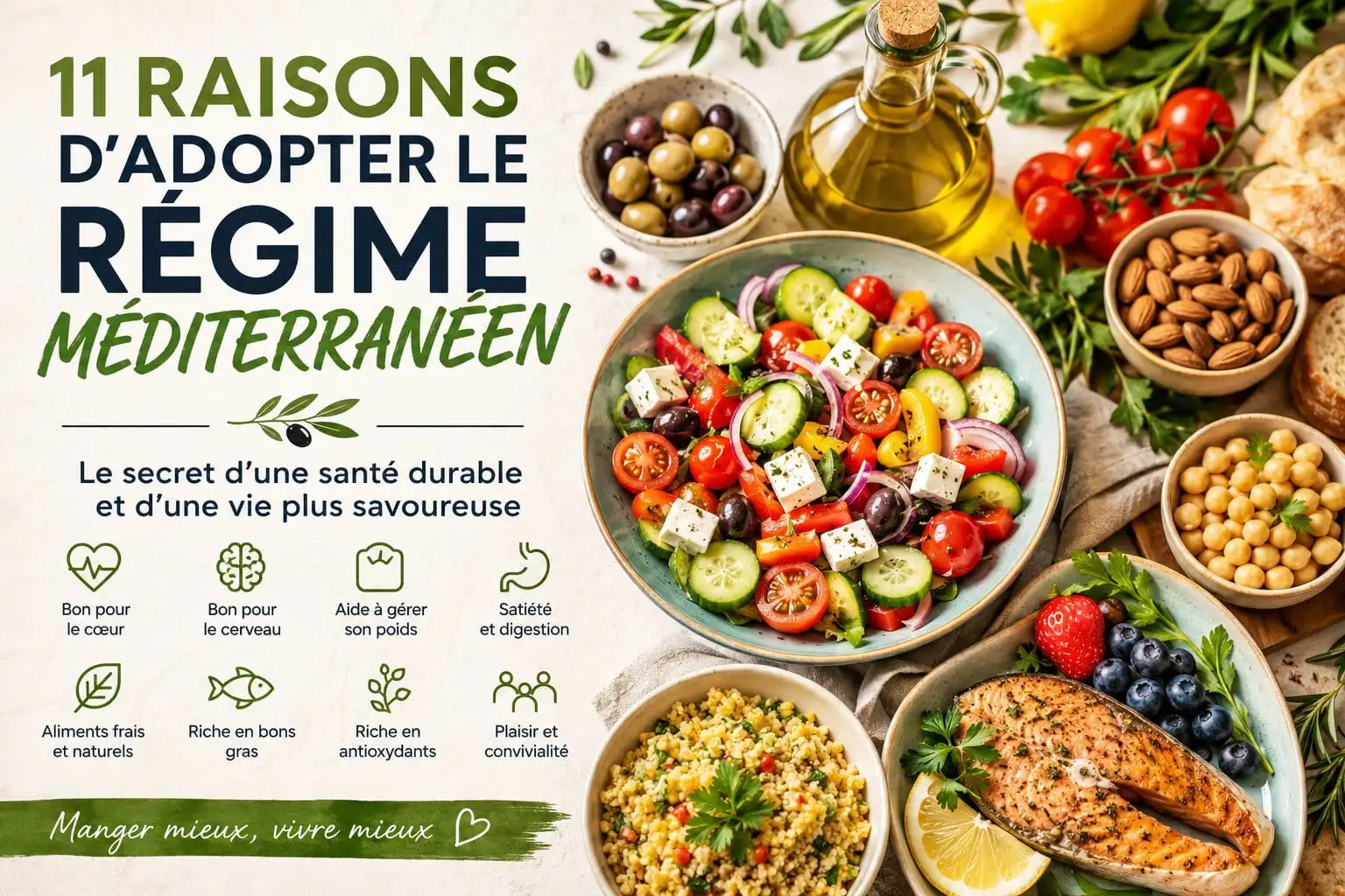 11 raisons d’adopter le régime méditerranéen