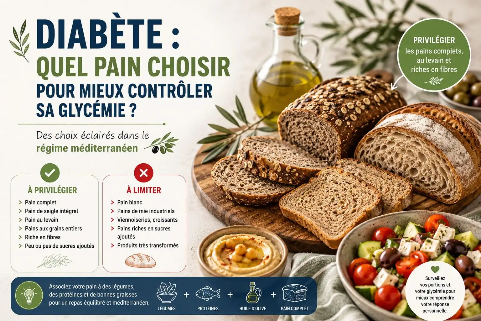 Quel pain choisir quand on est diabétique ?