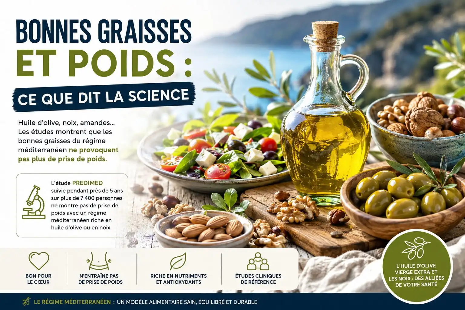 Bonnes graisses et poids : ce que dit la science