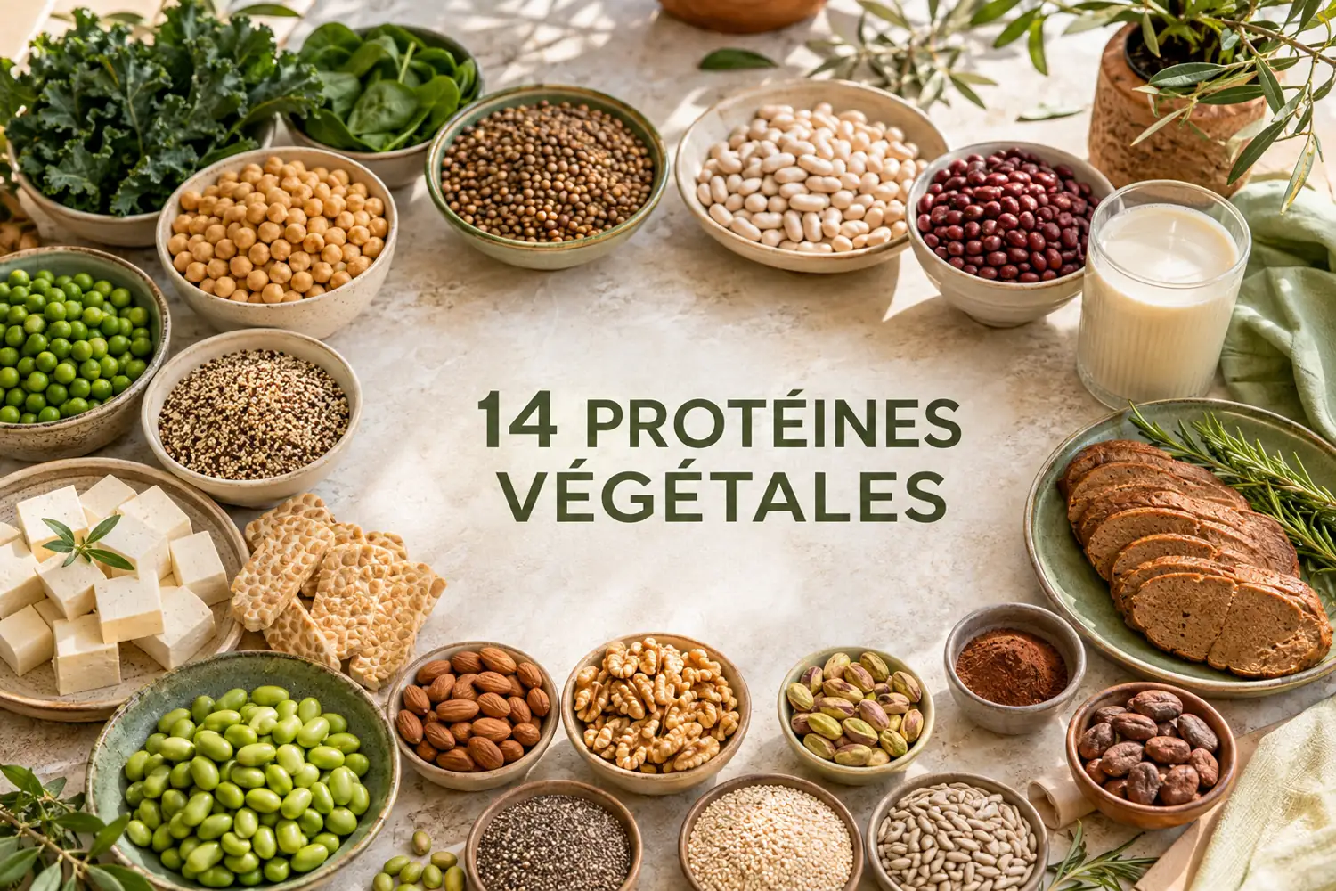 14 meilleures sources de protéines végétales