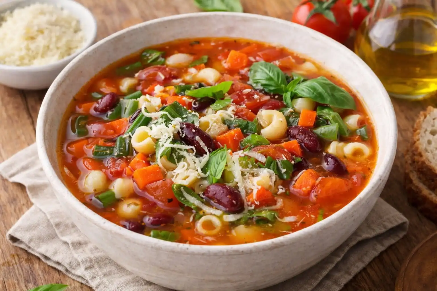 Soupe minestrone