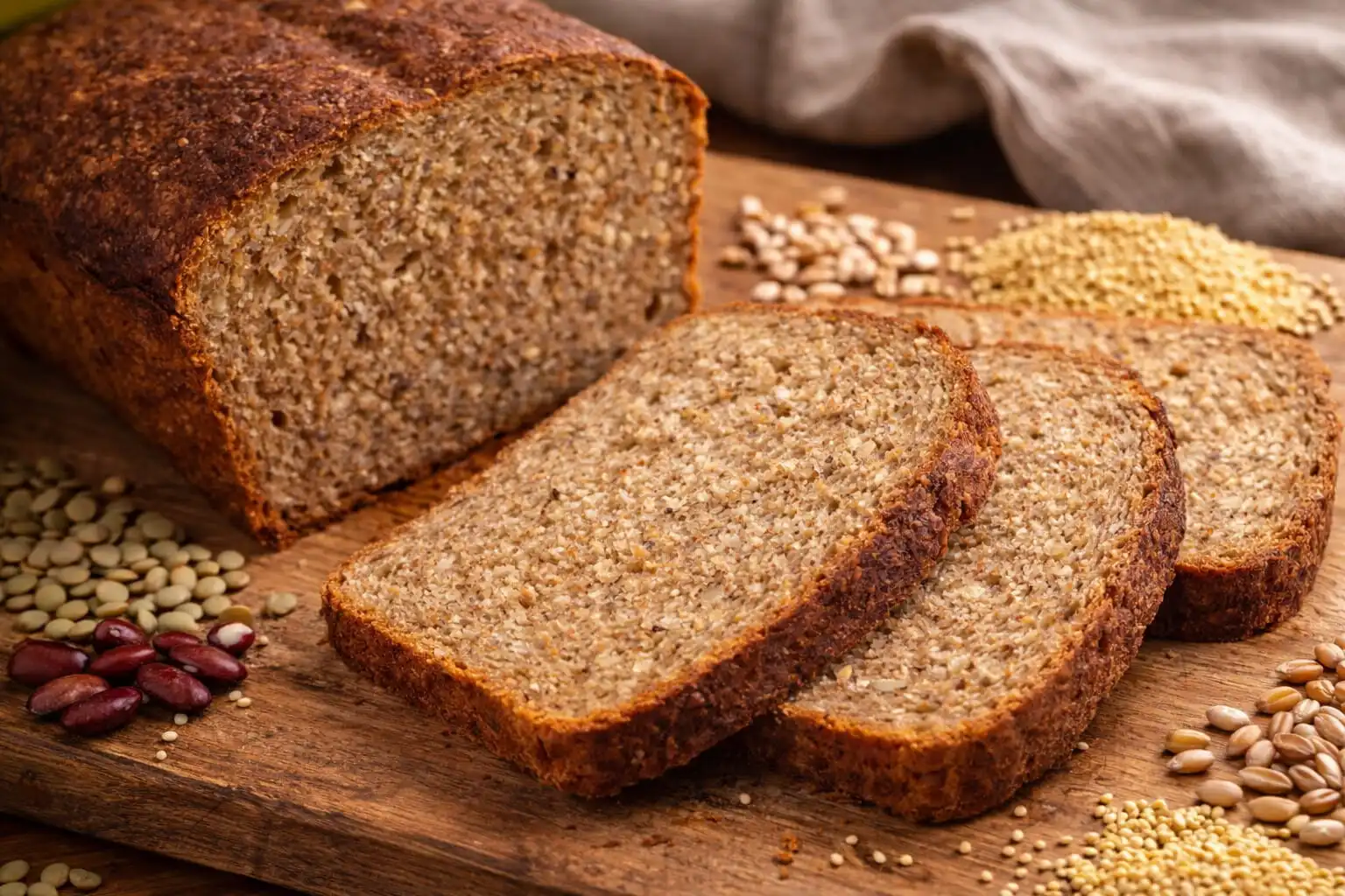 Pain d’Ezéchiel : pain complet aux céréales et légumineuses