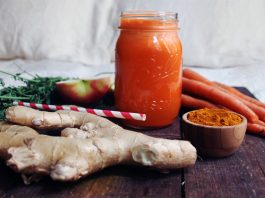 Ce jus de gingembre-curcuma-carotte peut remplacer votre médicament anti-inflammatoire et anti-douleur !
