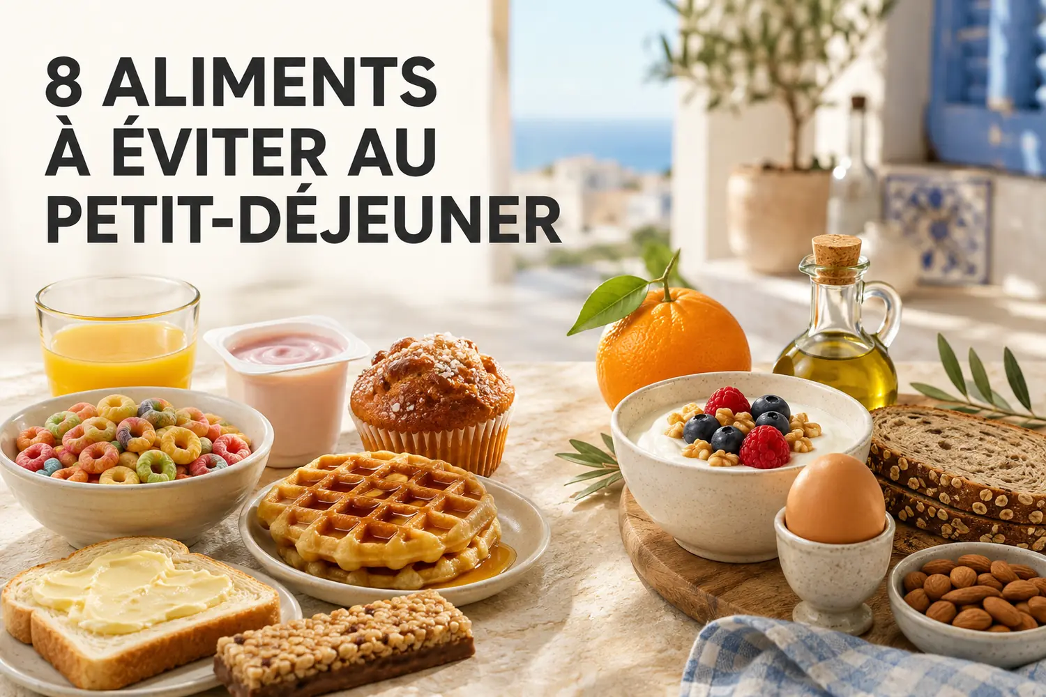 8 aliments à éviter au petit-déjeuner