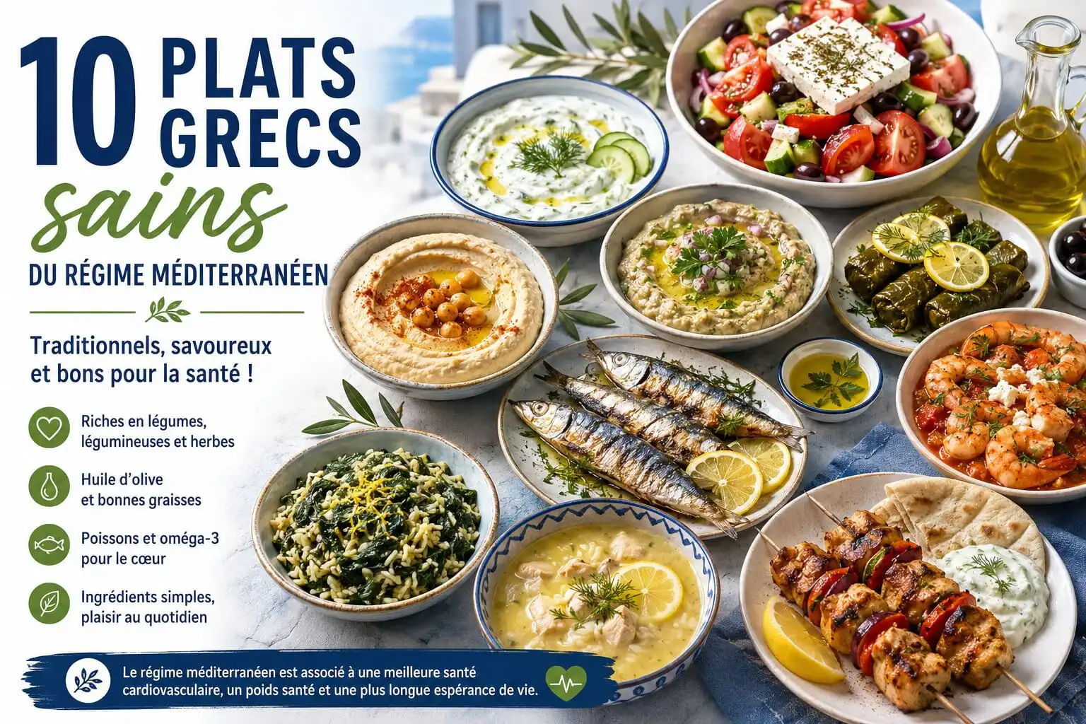 10 plats traditionnels grecs savoureux et super sains