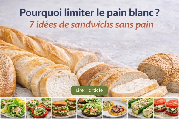 Pourquoi limiter le pain blanc ? 7 sandwichs sans pain