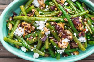 Salade grecque aux haricots verts