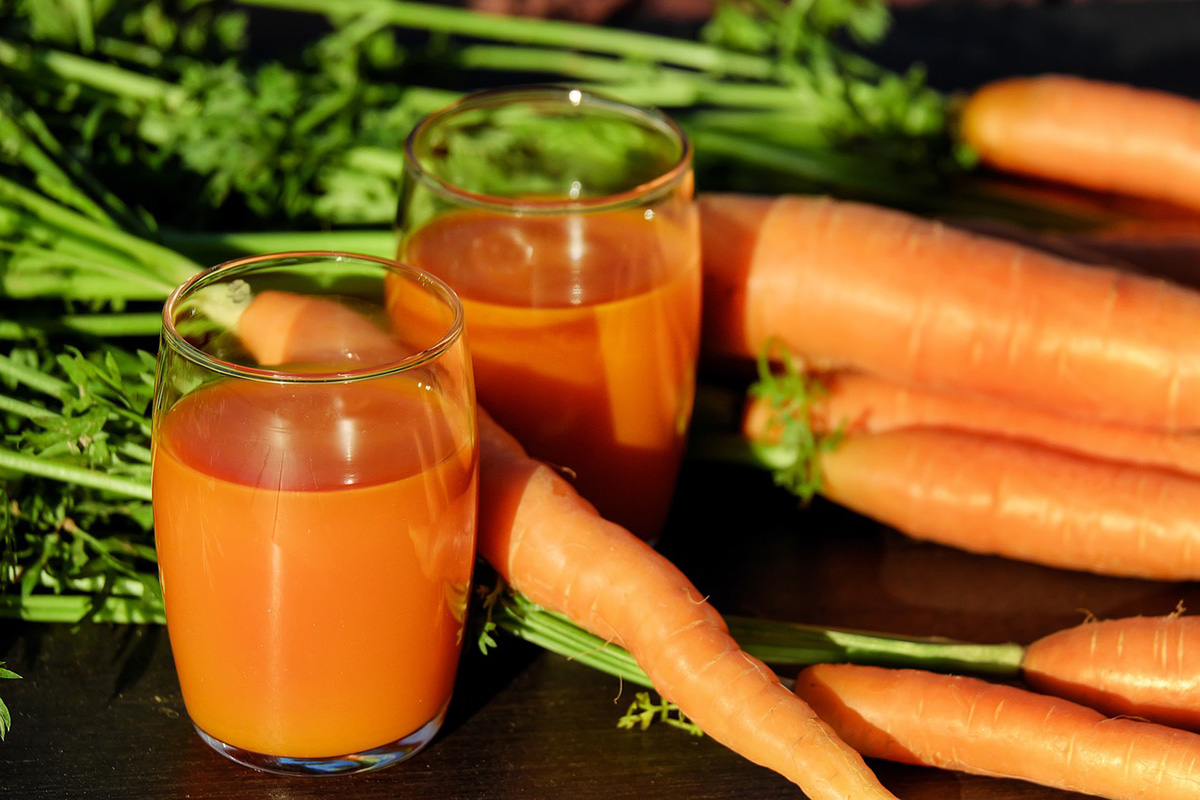 10 bienfaits du jus de carotte !