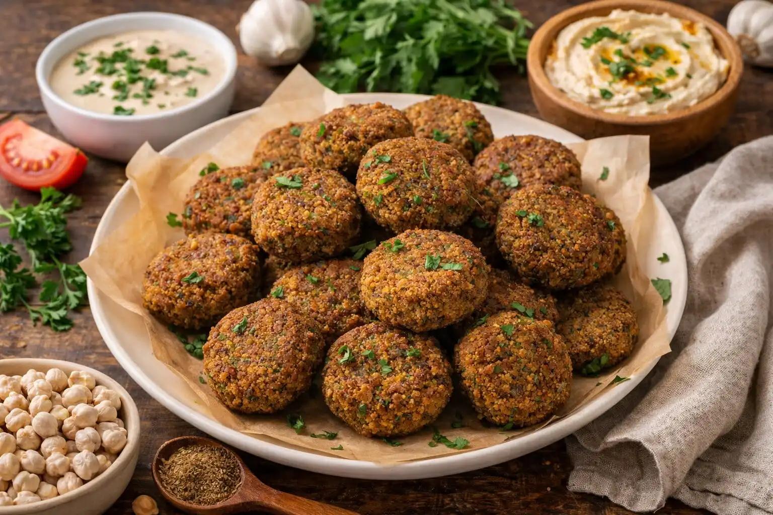 Falafels classiques : recette méditerranéenne maison