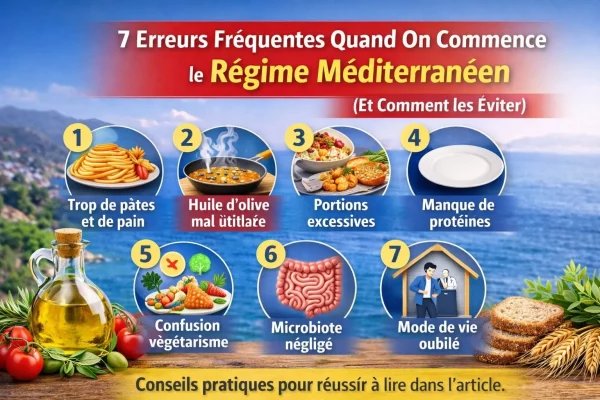 7 Erreurs Fréquentes Quand On Commence le Régime Méditerranéen (Et Comment les Éviter)