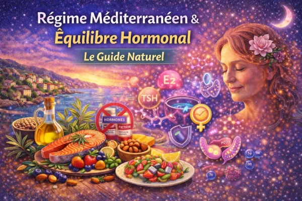 Régime Méditerranéen & Équilibre Hormonal : Le Guide Naturel